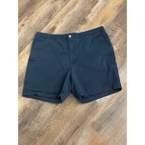POLO Ralph Lauren Navy  Chino Shorts LARGE stretch classic fit